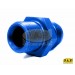 CONEXAO AN-8 *3/8-NPT ALUM-AZUL (FLAUTA)